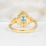 SR17590 Aquamarine Ring - Additional view