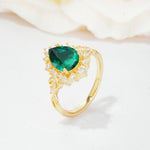 SR17590 Emerald Ring - Additional view