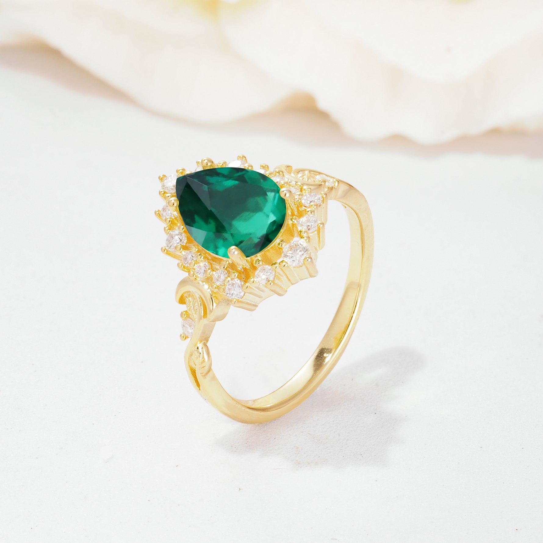 SR17590 Emerald Ring - Additional view