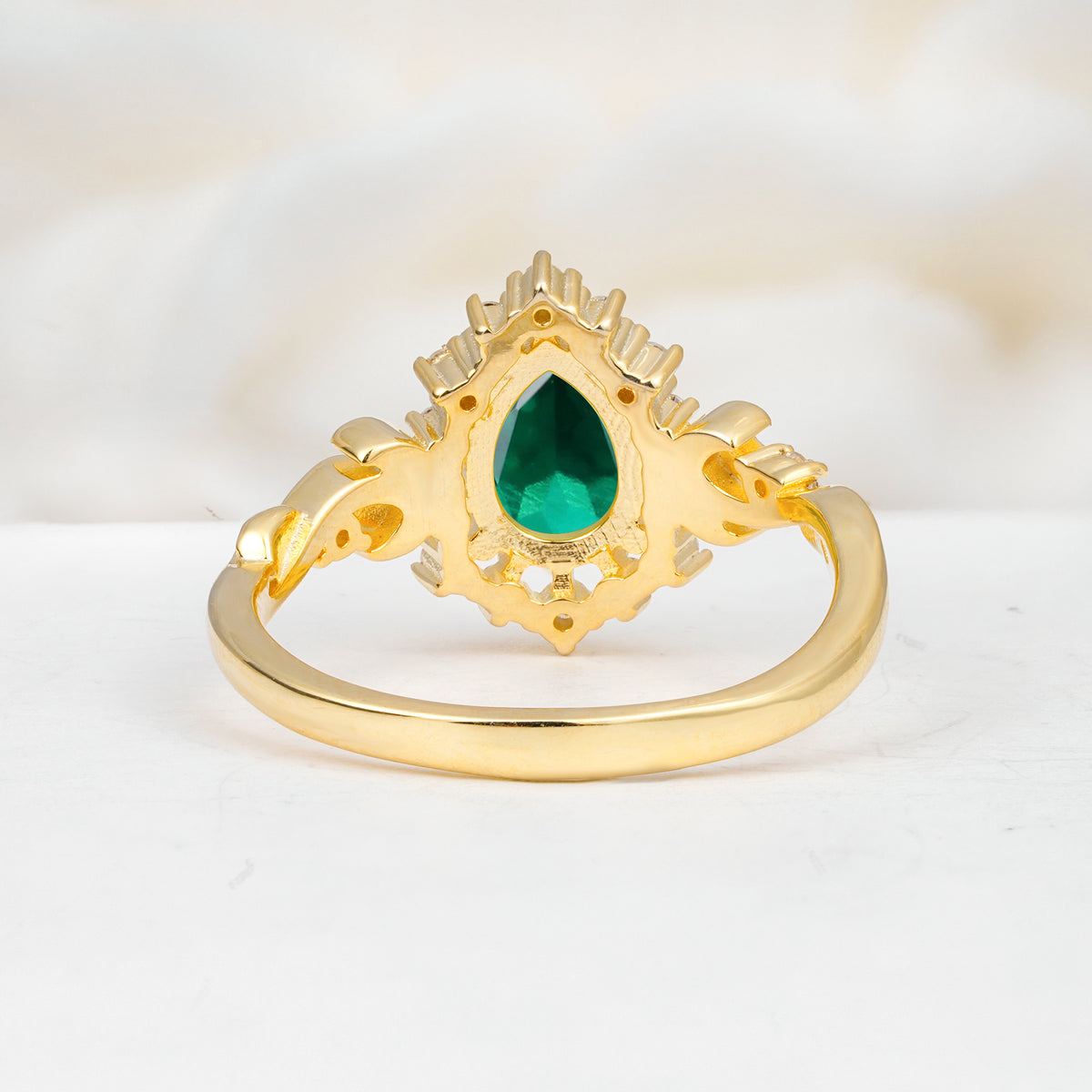 SR17590 Emerald Ring - Additional view