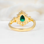 SR17590 Emerald Ring - Additional view