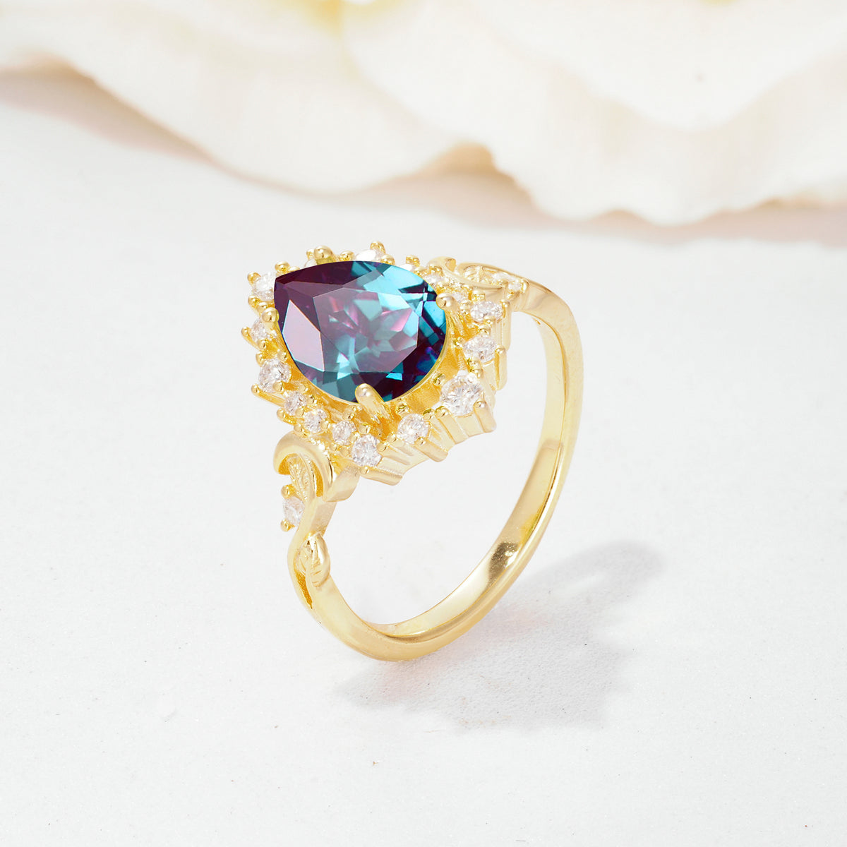 SR17590 Alexandrite Ring - Additional view