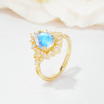 SR17590 Moonstone Ring - Additional view