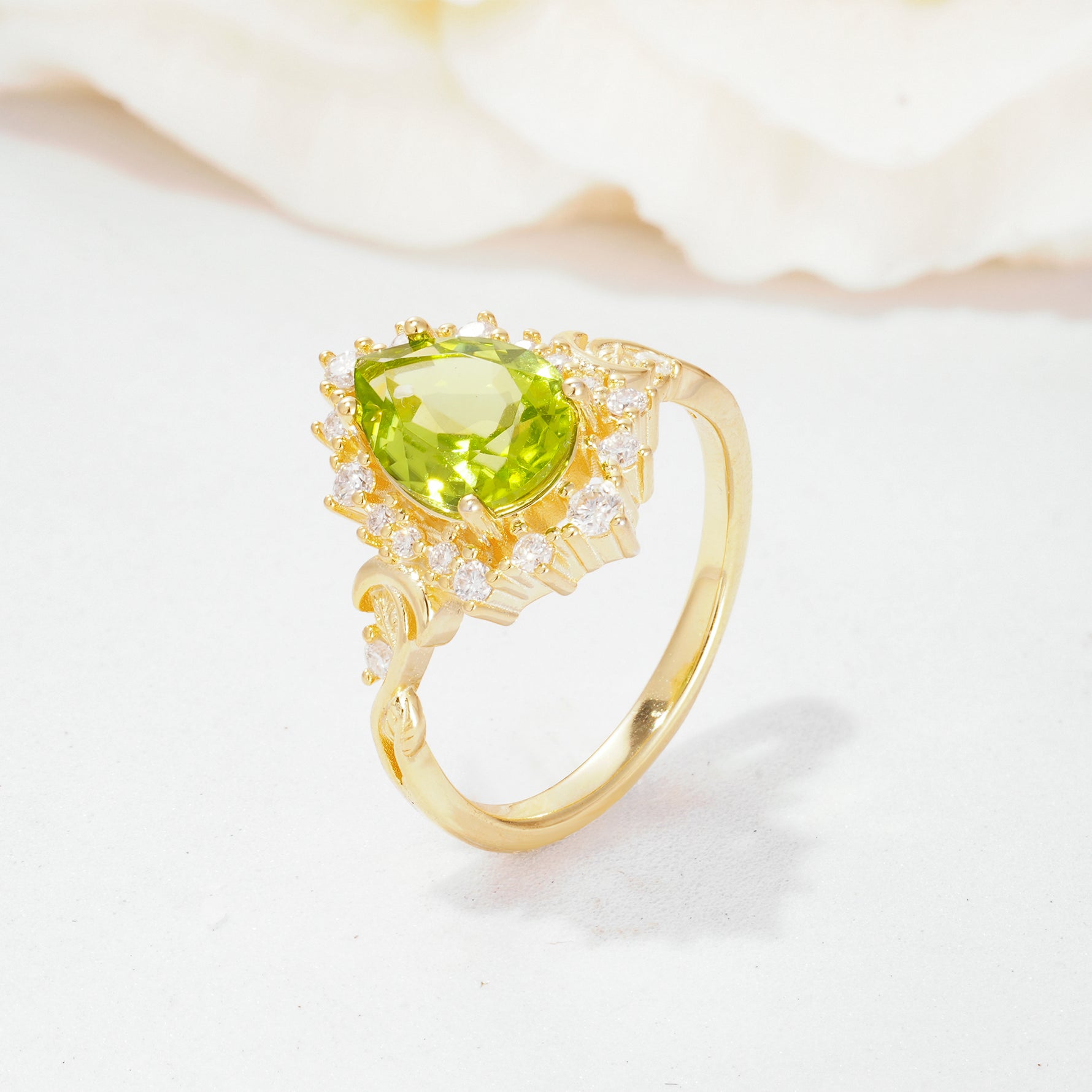 SR17590 Peridot Ring - Additional view