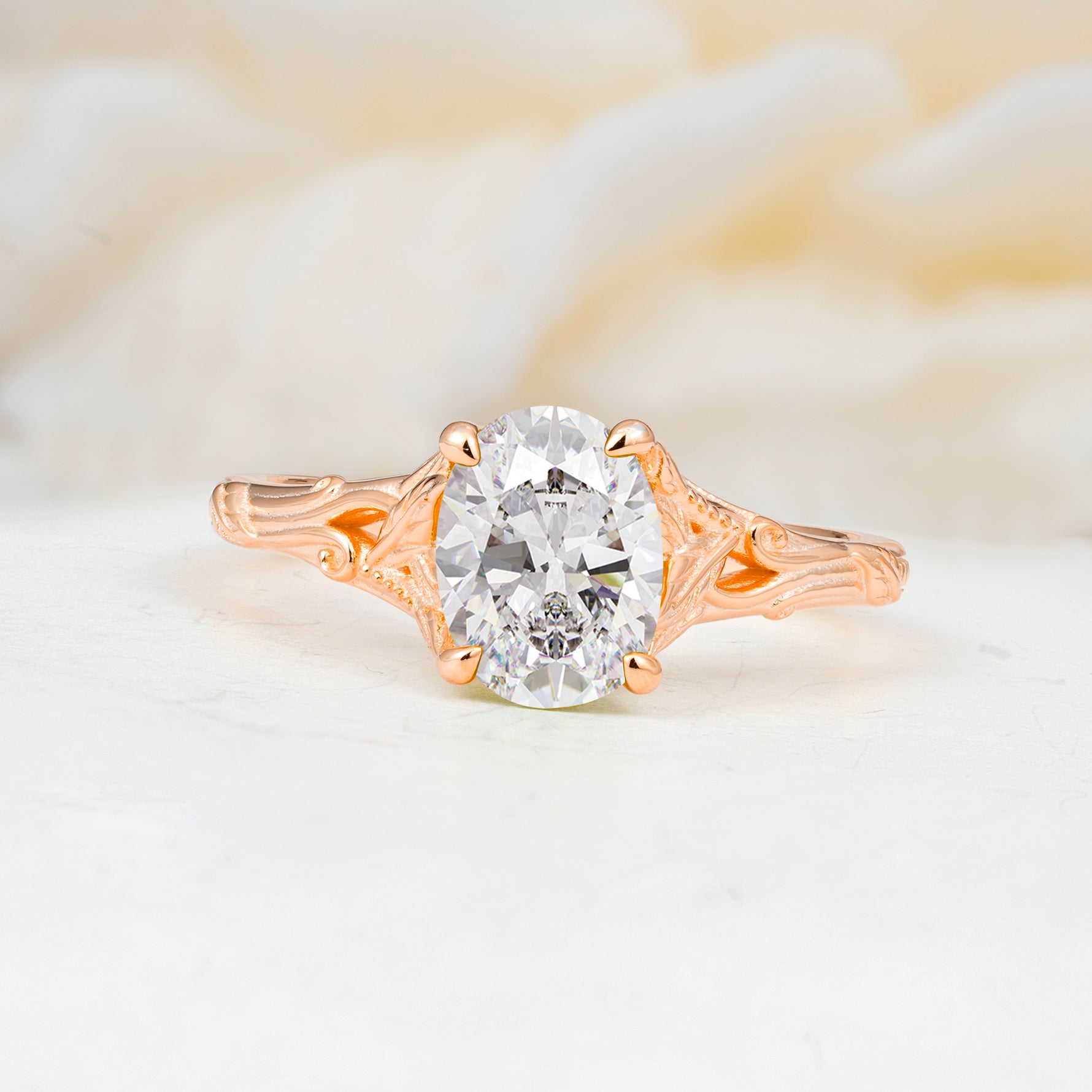 SR17592 Moissanite Ring - Additional view