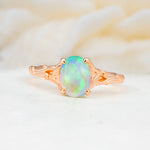 SR17592 Fire Opal Ring - Additional view