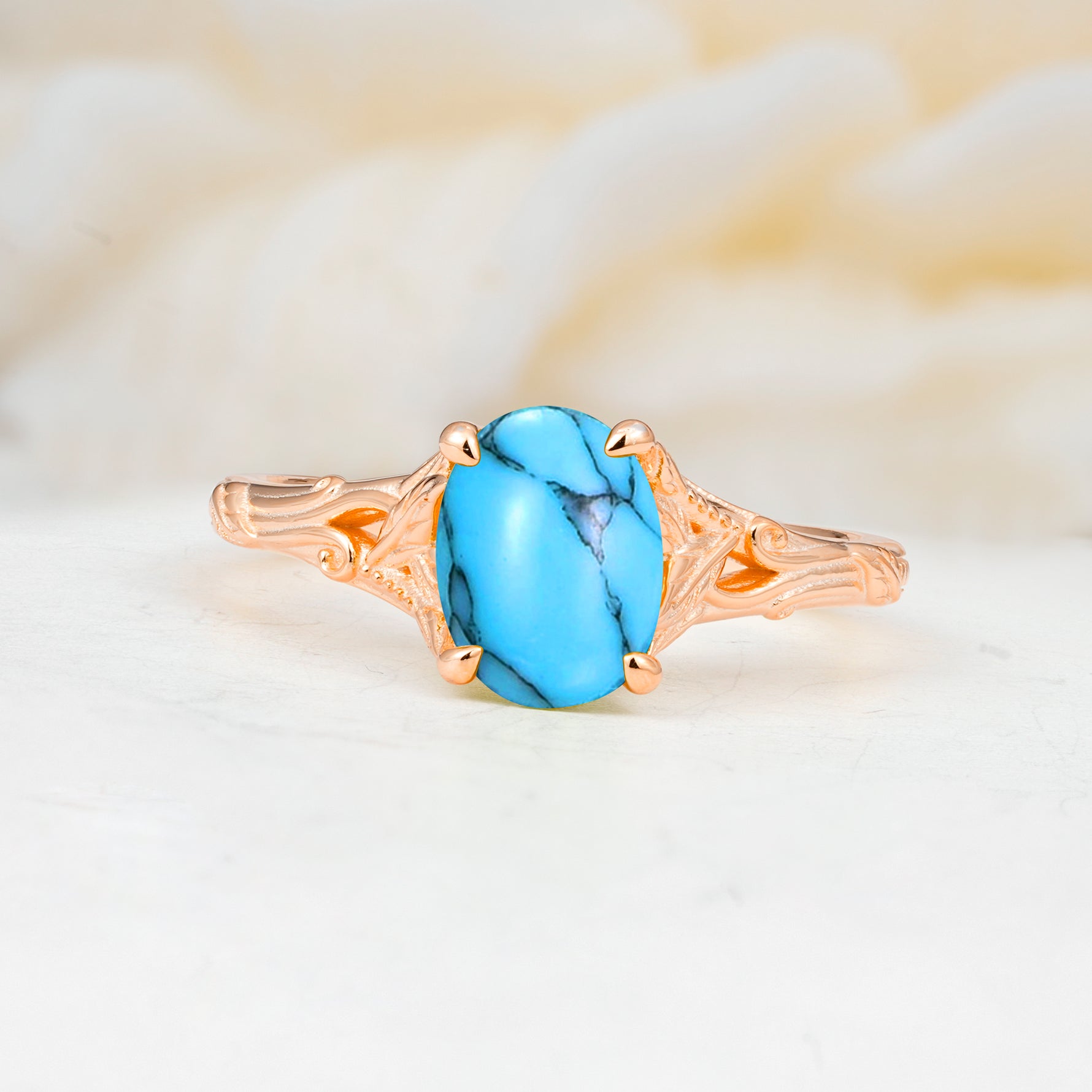 SR17592 Turquoise Ring - Additional view
