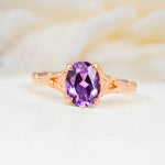 SR17592 Amethyst Ring - Additional view