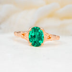 SR17592 Emerald Ring - Additional view