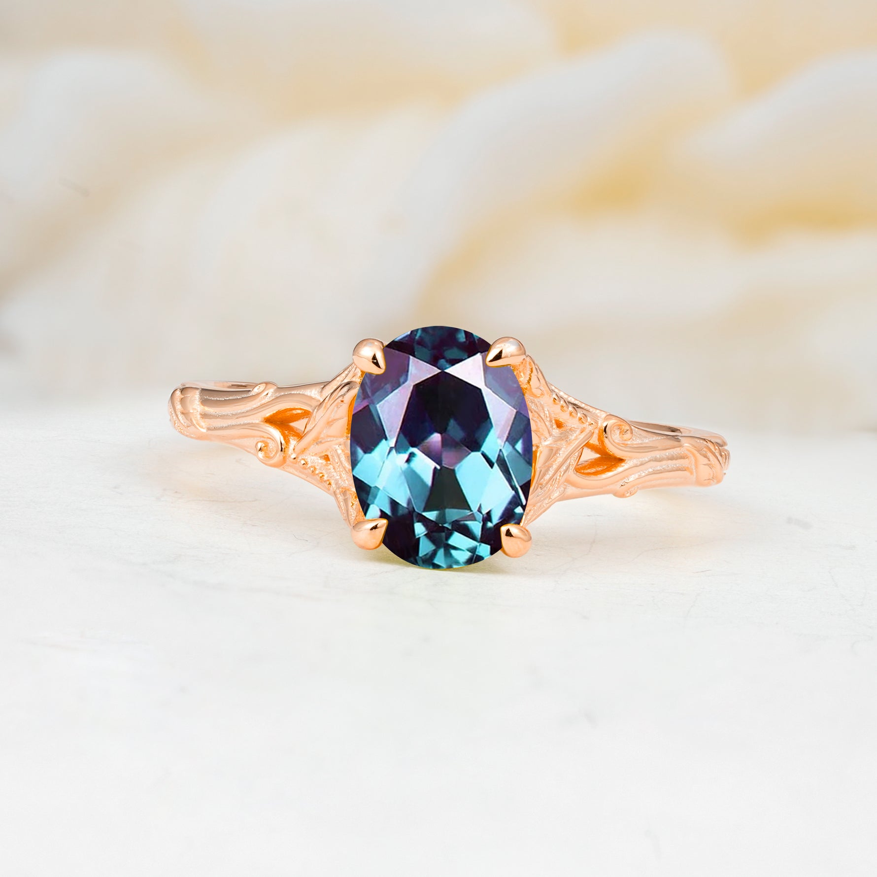 SR17592 Alexandrite Ring - Additional view