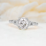 SR17592 Moissanite Ring - Additional view