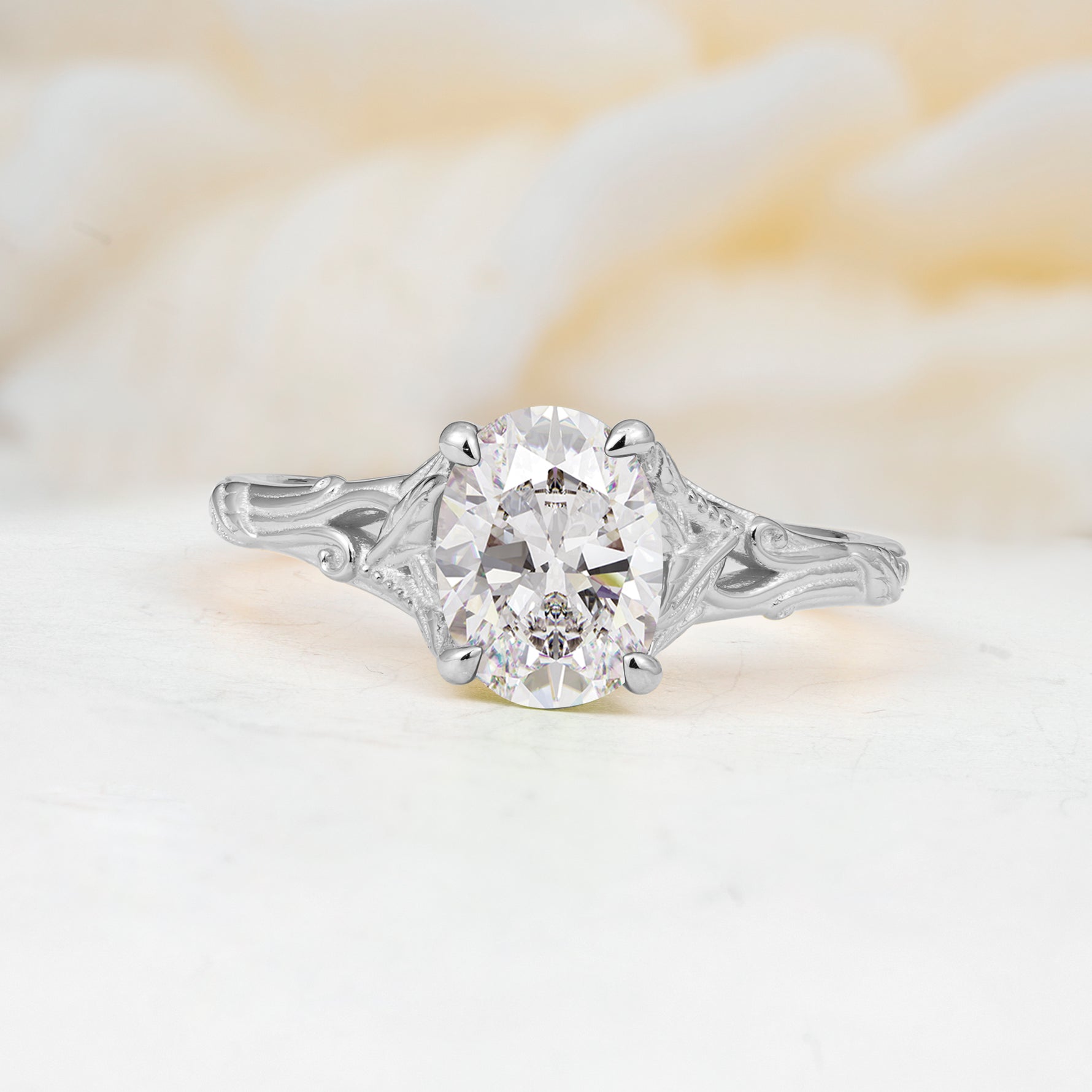 SR17592 Moissanite Ring - Additional view