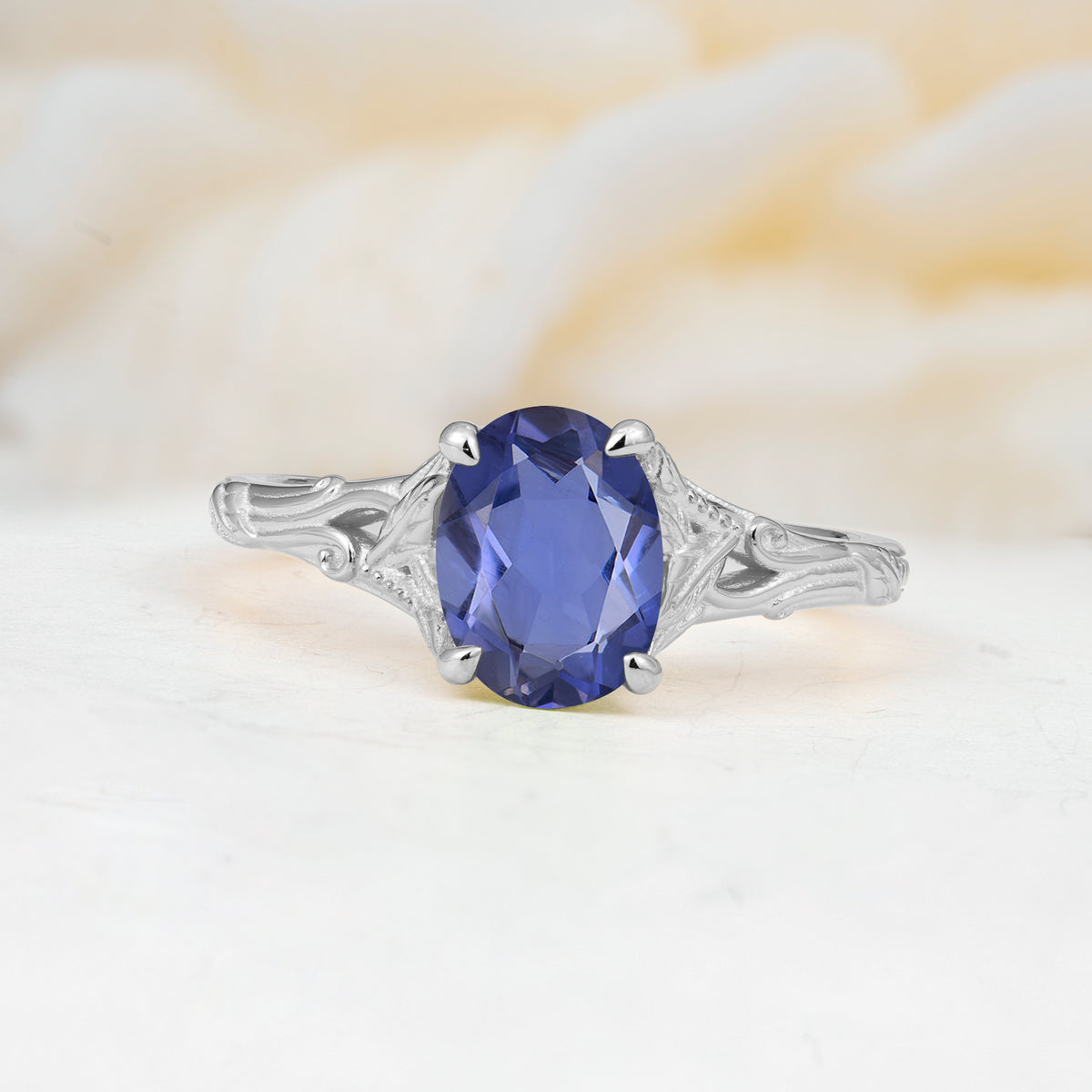 SR17592 Tanzanite Ring - Additional view