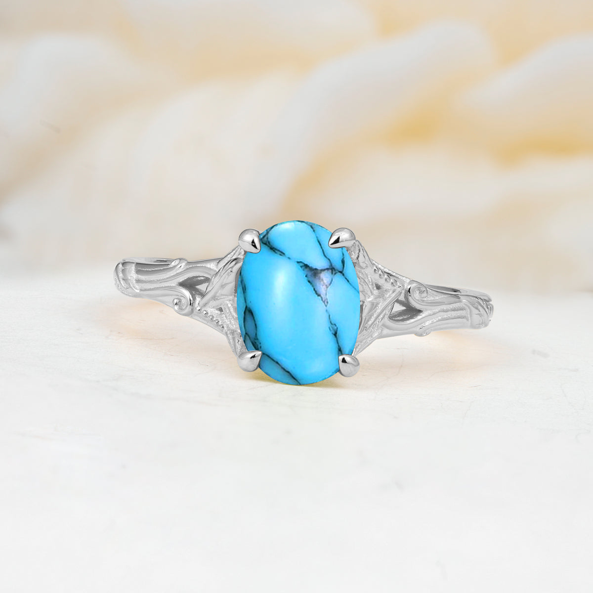 SR17592 Turquoise Ring - Additional view