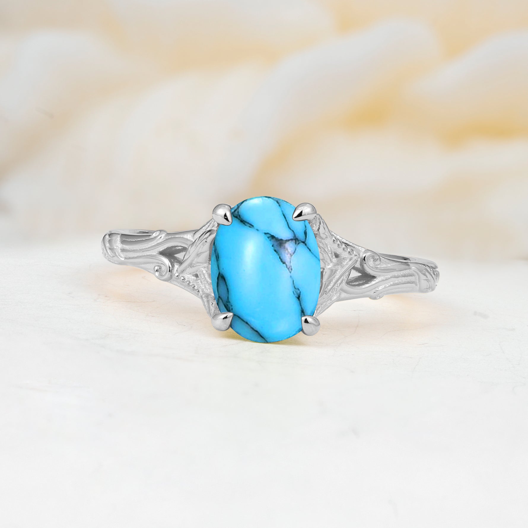 SR17592 Turquoise Ring - Additional view