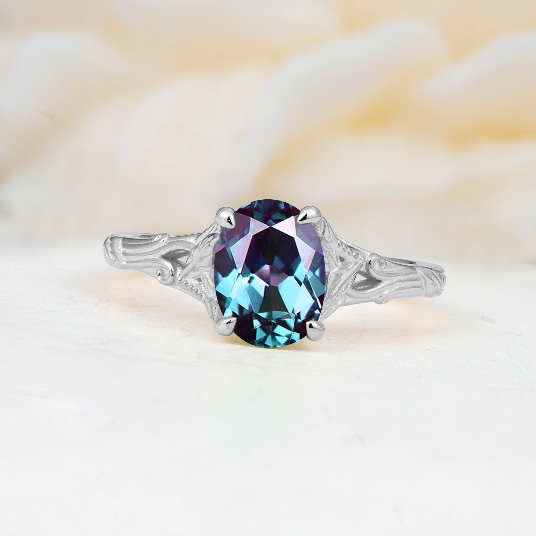 SR17592 Alexandrite Ring - Additional view
