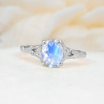 SR17592 Moonstone Ring - Additional view
