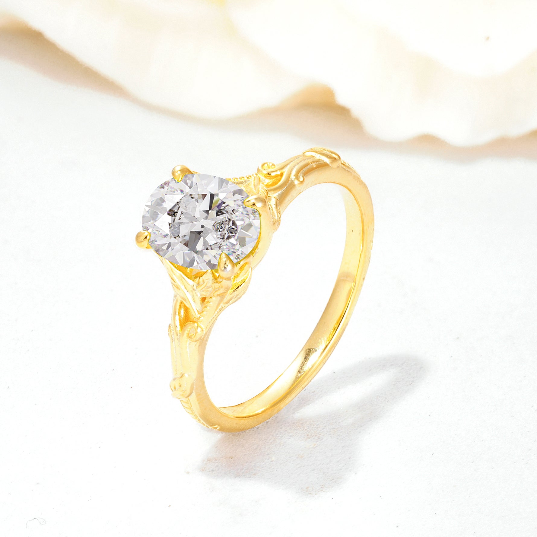 SR17592 Moissanite Ring - Additional view