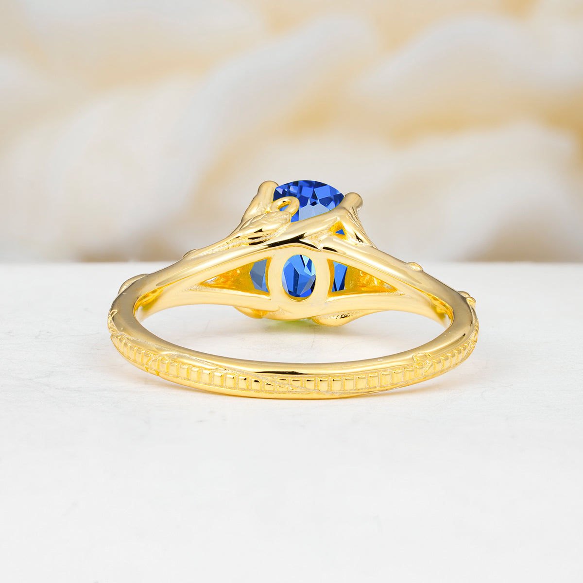 SR17592 Sapphire Ring - Additional view