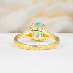 SR17592 Fire Opal Ring - Additional view