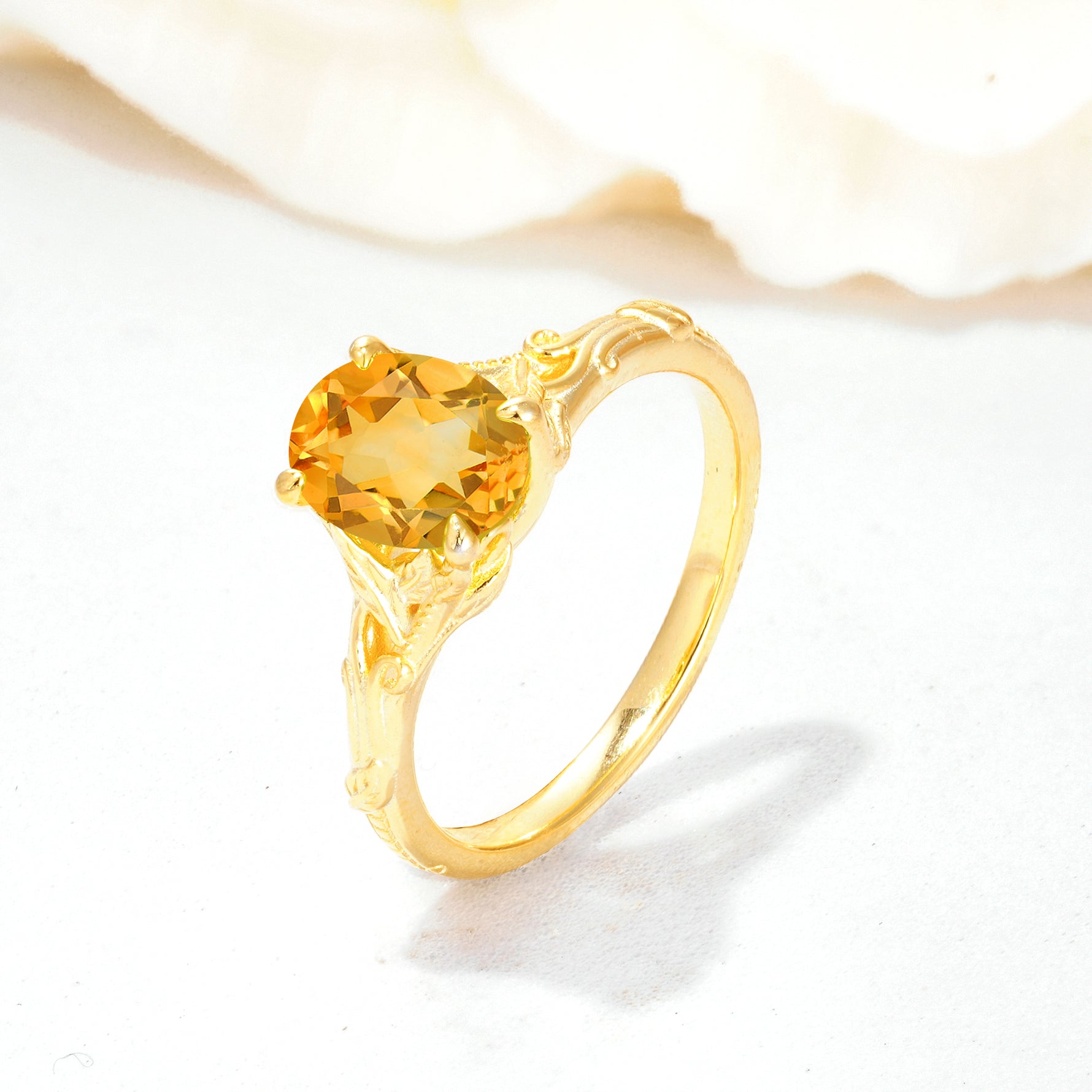 SR17592 Citrine Ring - Additional view