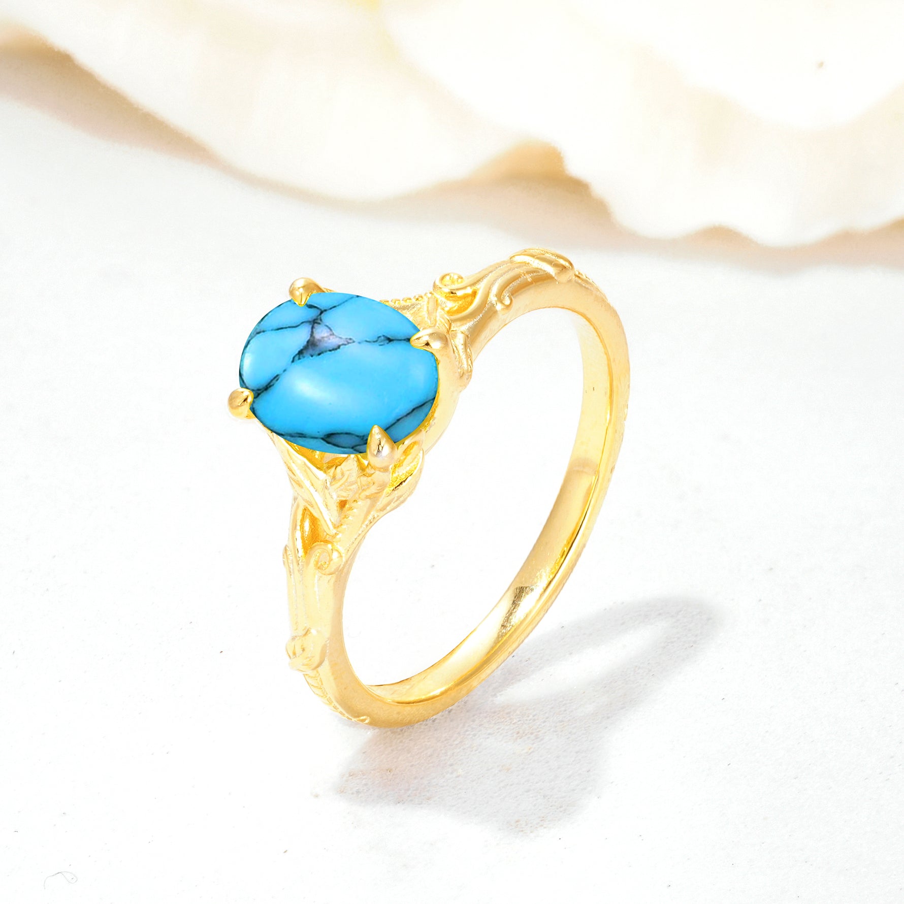 SR17592 Turquoise Ring - Additional view