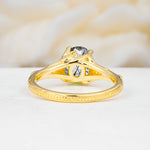 SR17592 Black Rutilated Quartz Ring - Additional view