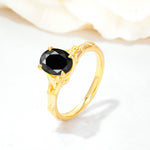 SR17592 Black Onyx Ring - Additional view