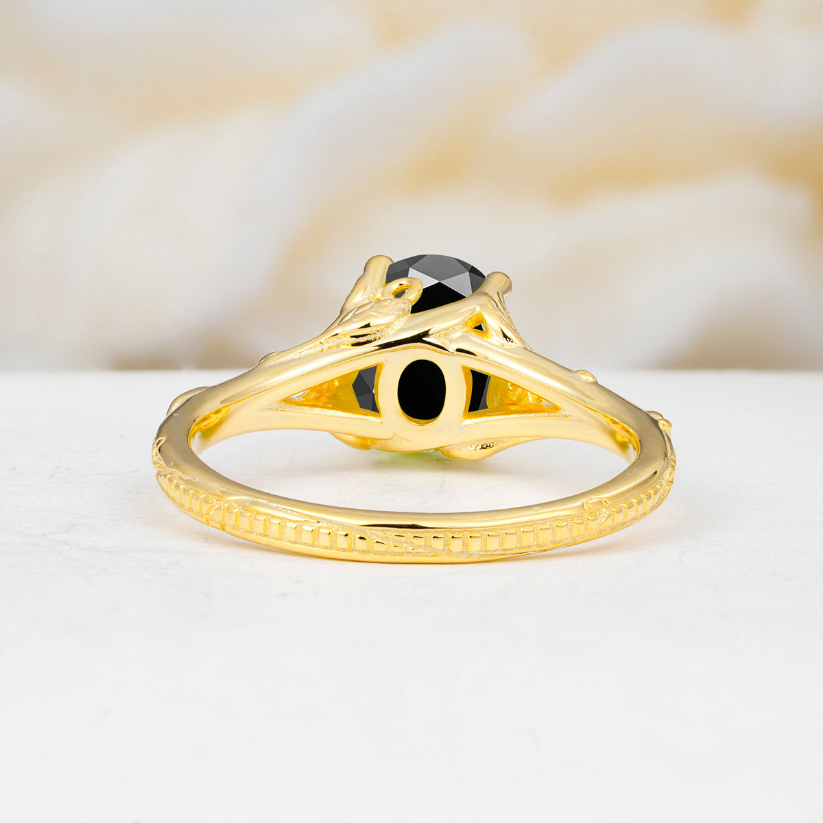 SR17592 Black Onyx Ring - Additional view