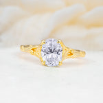 SR17592 Lab Diamond Ring - Yellow-Gold