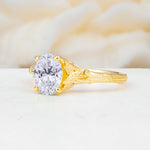 SR17592 Lab Diamond Ring - White-Gold