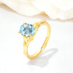 SR17592 Aquamarine Ring - Additional view