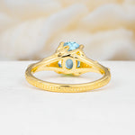 SR17592 Aquamarine Ring - Additional view