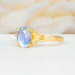 SR17592 Moonstone Ring - White-Gold