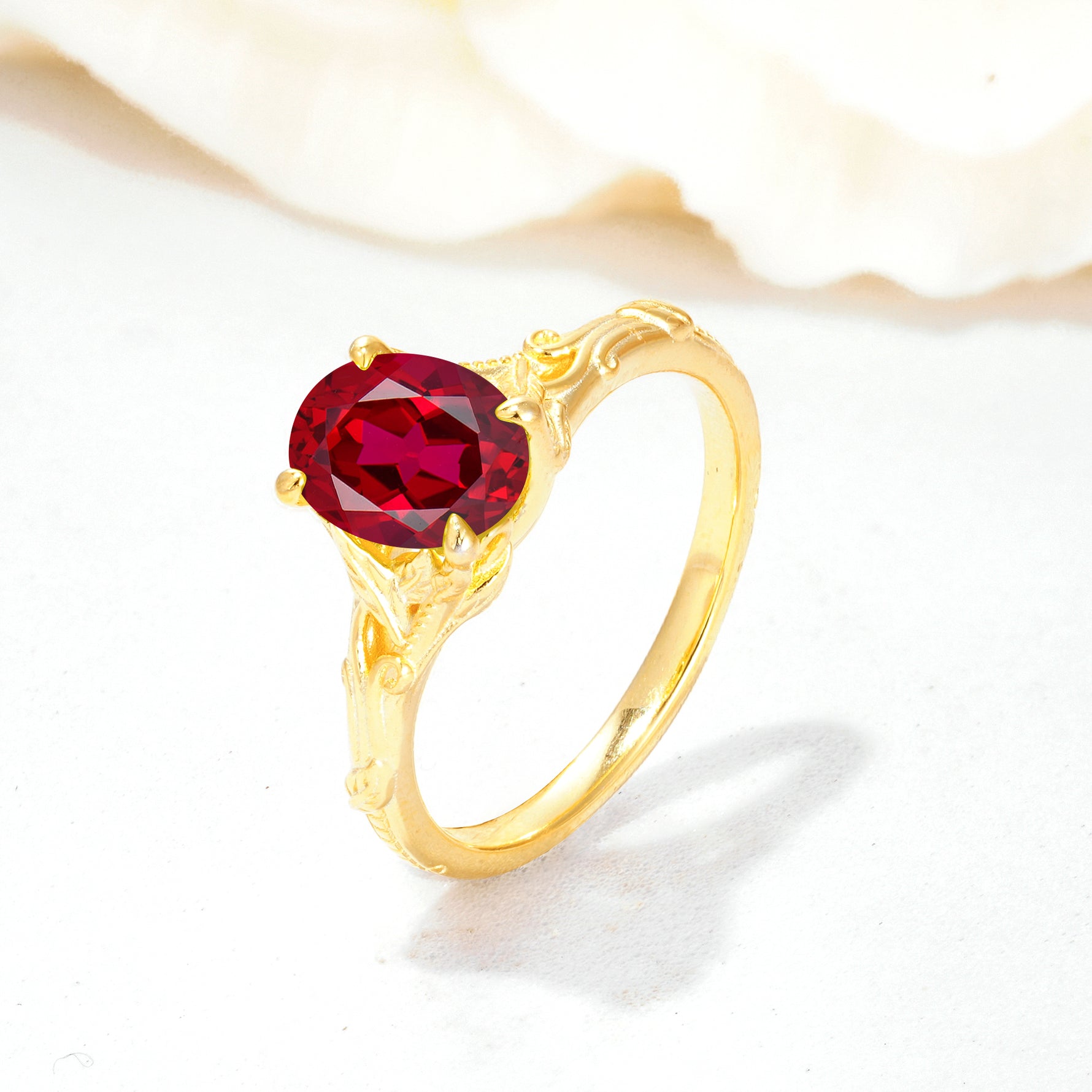 SR17592 Ruby Ring - Additional view