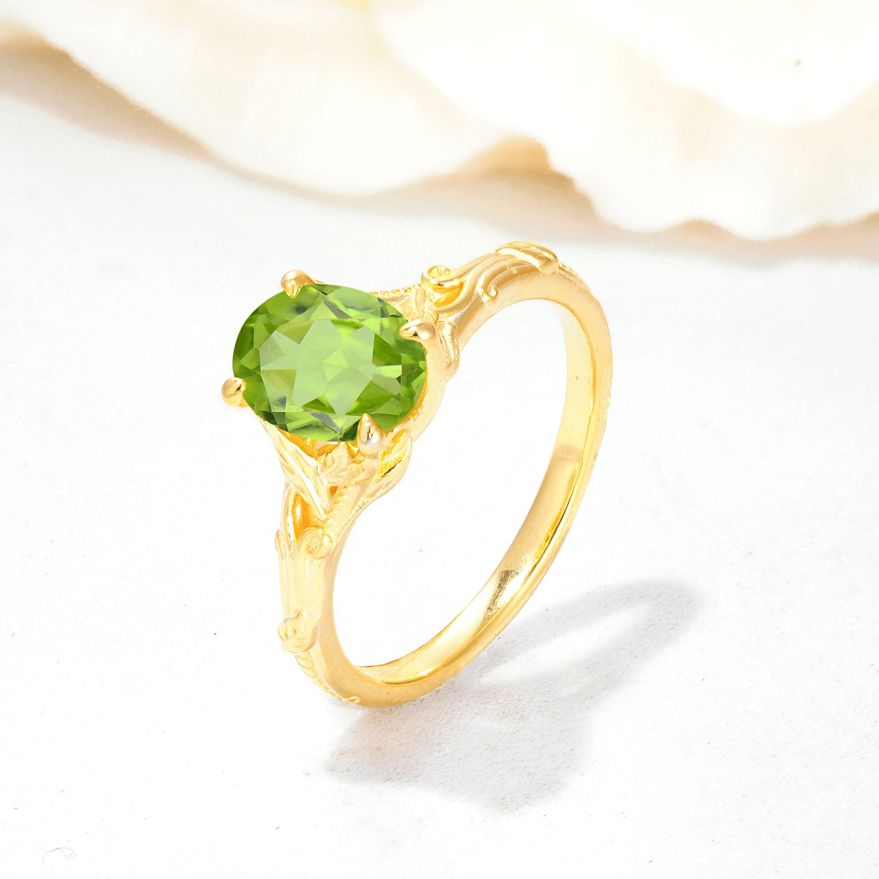 SR17592 Peridot Ring - Additional view