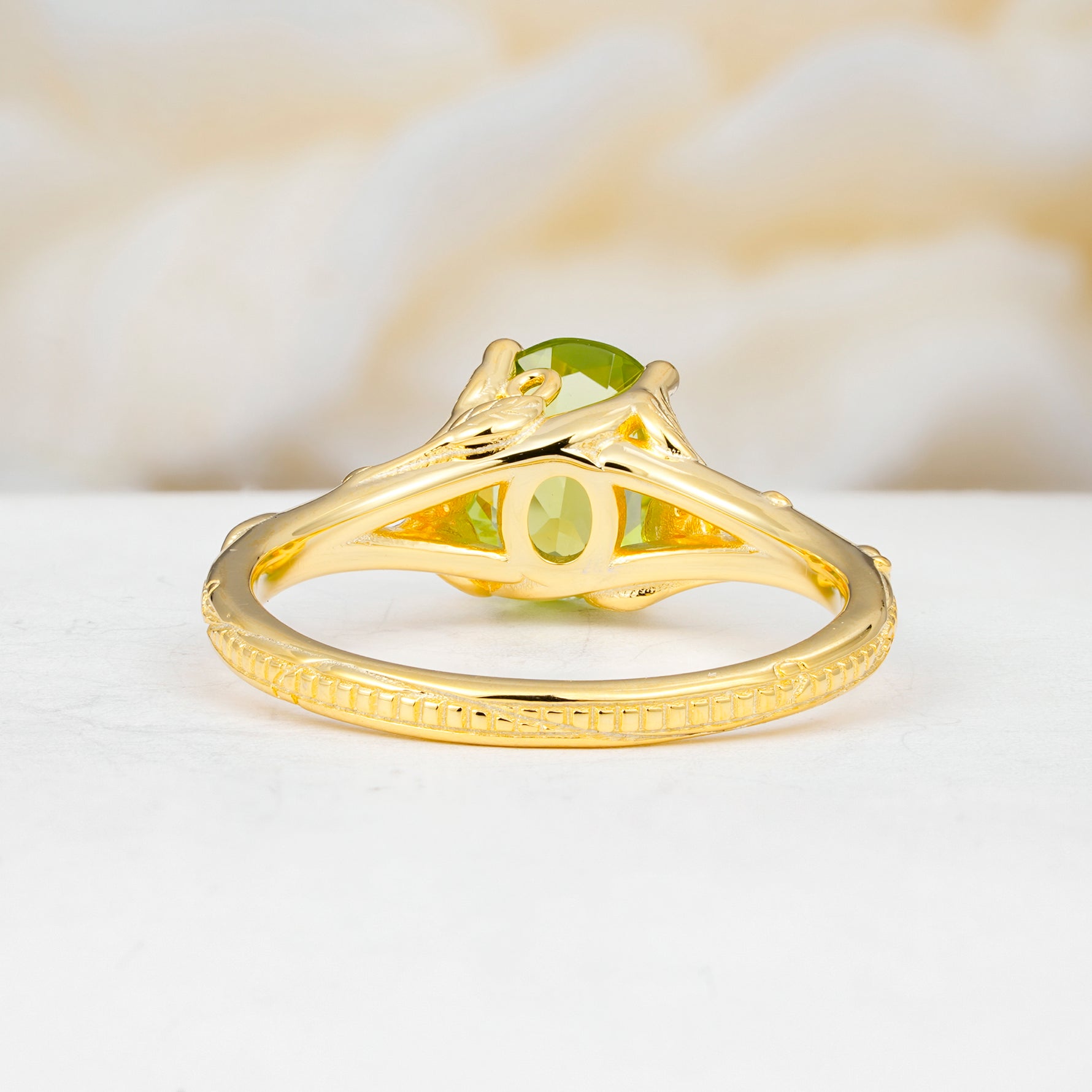 SR17592 Peridot Ring - Additional view