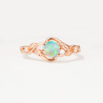 SR17596 Fire Opal Ring - Additional view