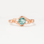 SR17596 Moss Agate Ring - Additional view