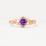 SR17596 Amethyst Ring - Additional view