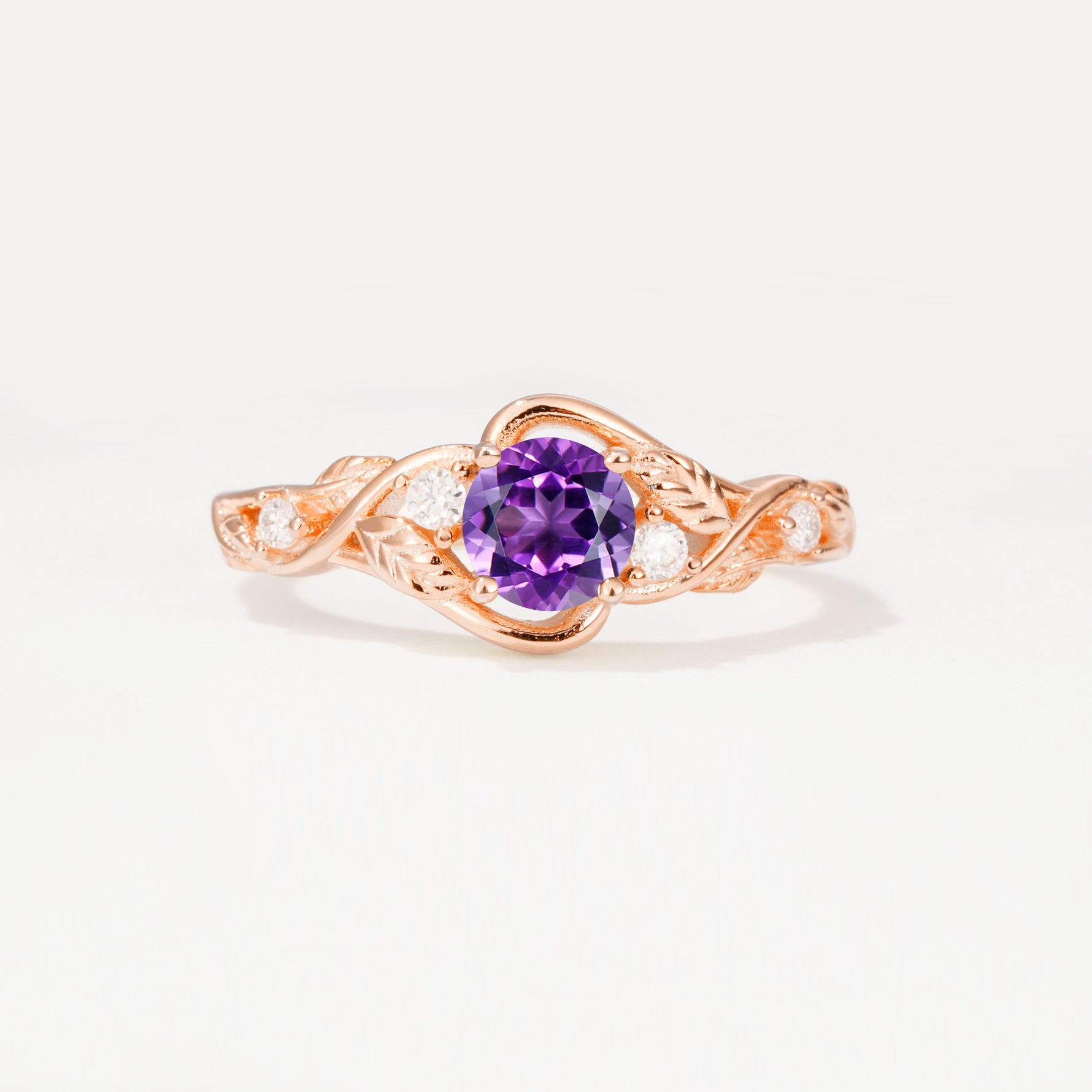 SR17596 Amethyst Ring - Additional view