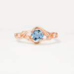 SR17596 Aquamarine Ring - Additional view