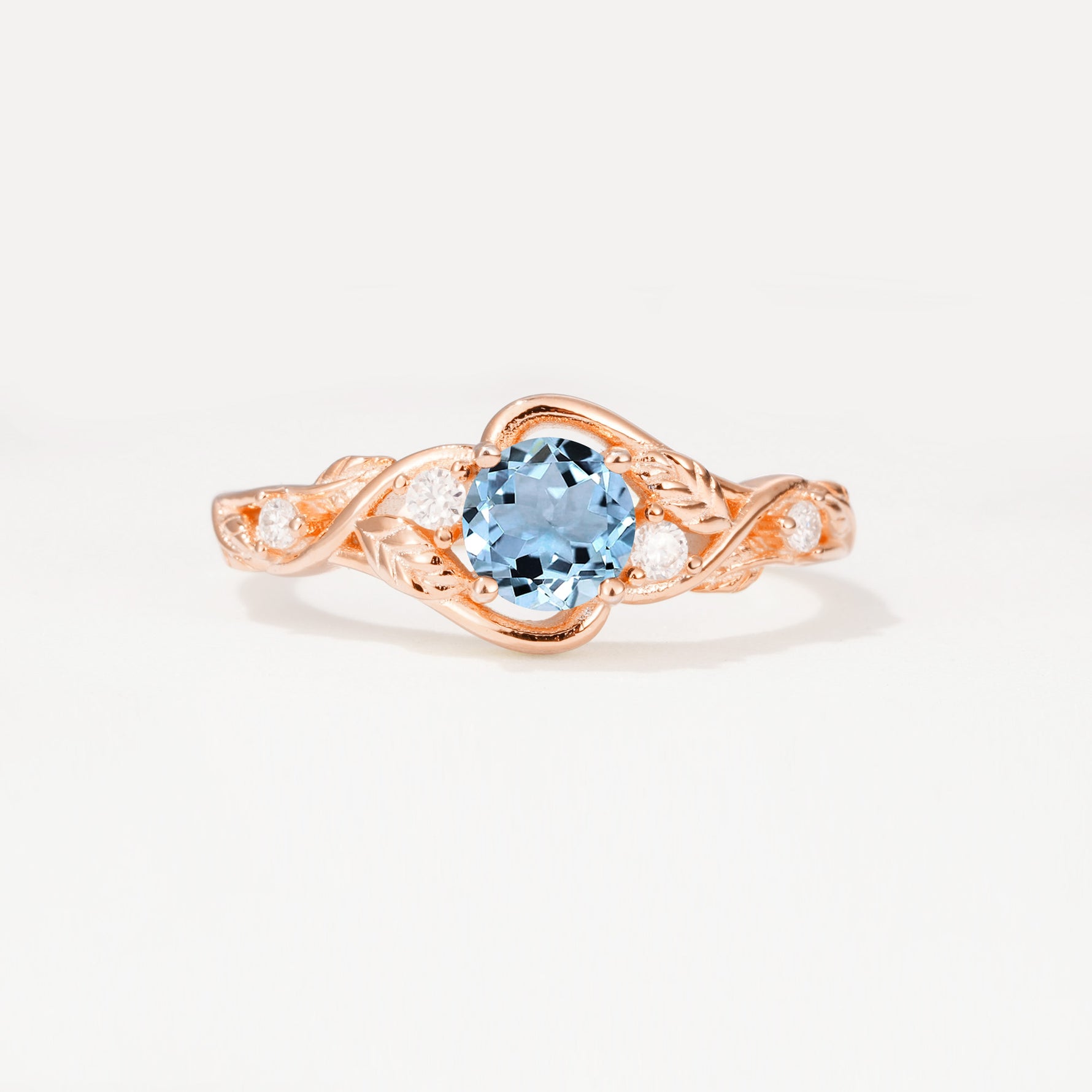 SR17596 Aquamarine Ring - Additional view