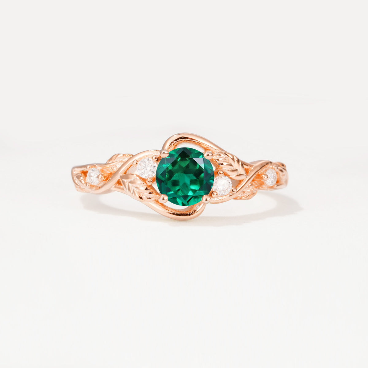 SR17596 Emerald Ring - Additional view