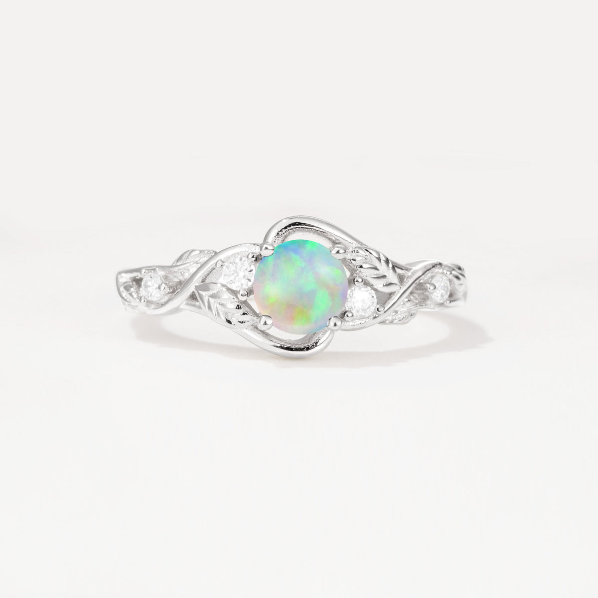 SR17596 Fire Opal Ring - Additional view