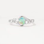 SR17596 Fire Opal Ring - Additional view