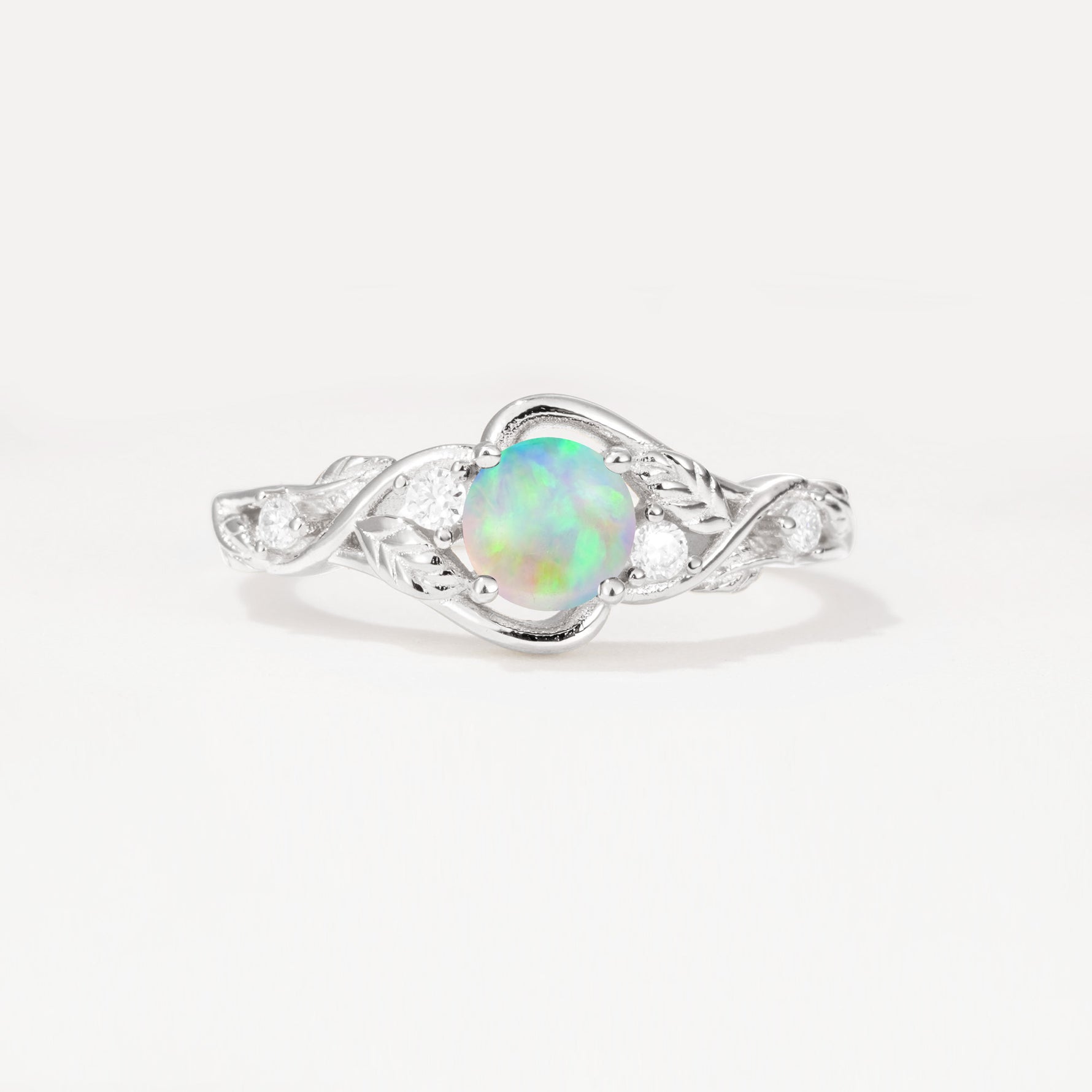SR17596 Fire Opal Ring - Additional view