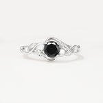 SR17596 Black Onyx Ring - Additional view