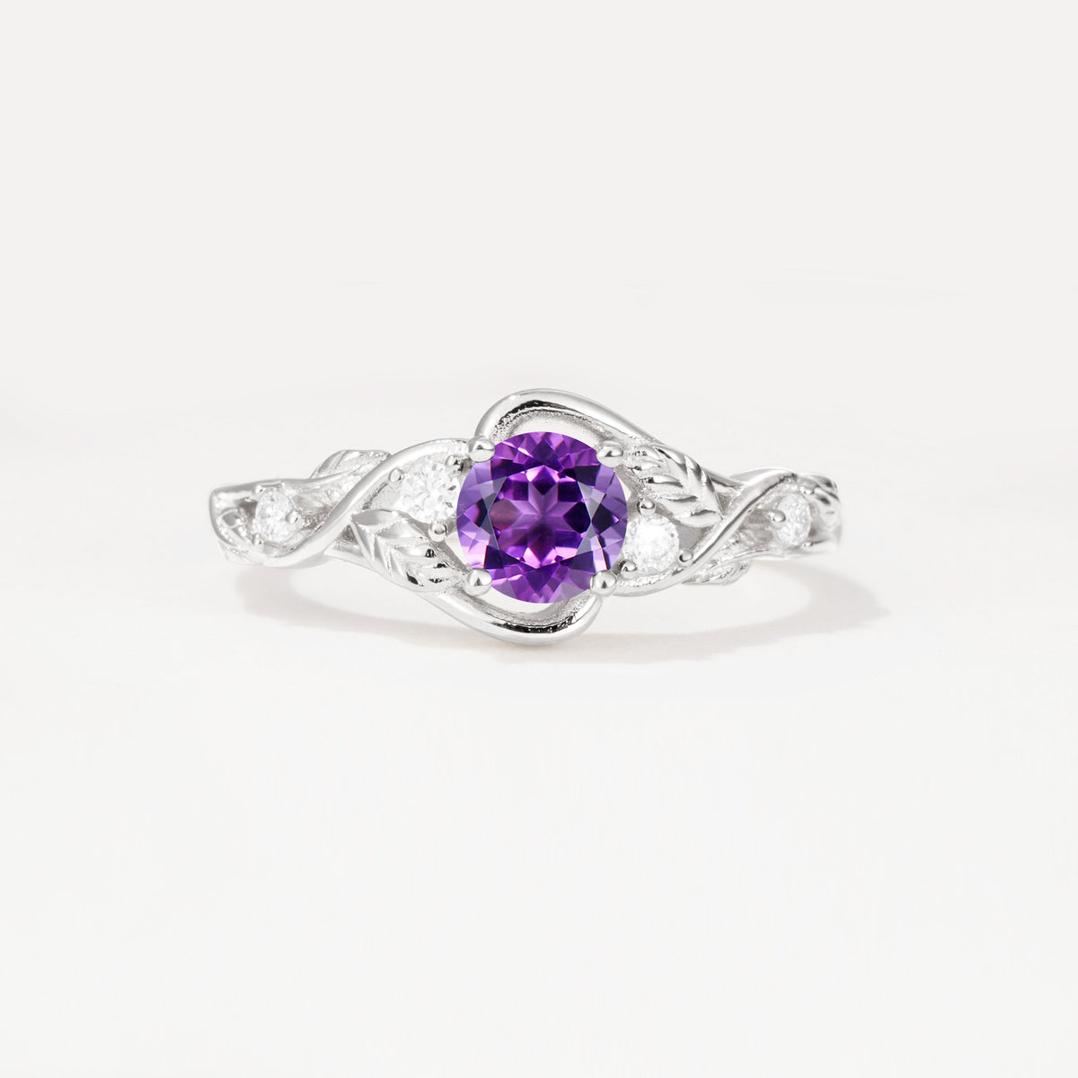 SR17596 Amethyst Ring - Additional view