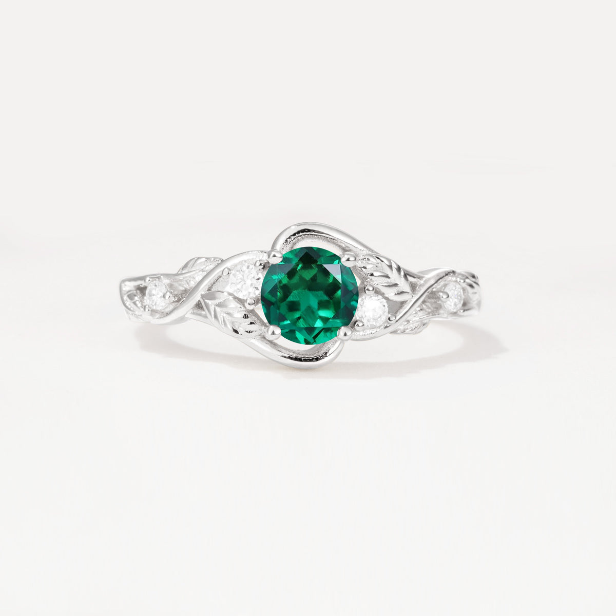 SR17596 Emerald Ring - Additional view